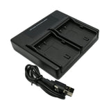 Hridz DMW-BLF19 Dual Charger For Panasonic GH3 & GH4 camera batteries V571-TFDCB2B1C1BDMWBLF19-C