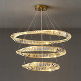 BAMDECOR C3342/3 Modern Crystal Chandeliers Lighting Contemporary Wave Chandelier Lighting V255-BAM-C3342/3-GOLD
