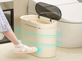 Automatic Trash Can Smart Sensor Large Capacity Waterproof Narrow Garbage Bin Home Wastebasket for V1294-YM0901-3117240052811