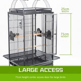 Bird Cage Parrot Aviary TENOR 203cm V274-PET-8124-168