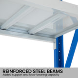 Centurion Standard 1 Bay 1.5M Wide Long-Span Garage Shelving 400kg LS-100