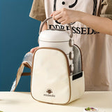 3-layer lunch box, insulated lunch box, portable lunch box, food storage, kitchenware, Australia V1347-122-BEI-41661