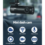 UL-tech Dash Camera 4K Hidden Front Rear WiFi DC-RLDV-G110-BK