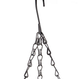 Artificial Christmas Hanging Basket Flocked with Mixeds and White LED Lights Outdoor V1294-YM0523-10320997