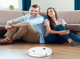 Robot Vacuum Cleaner, 4 in 1 Ultra Thin Low Operation Intelligent Sweeping Mopping Robot,for Hard V1189-LWWAL-20260401-05291