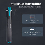 Manual Tile Cutter, 1200mm, Porcelain Ceramic Tile Cutter with Tungsten Carbide Cutting Wheel, V952-KCZQGJMSDIY1207LOV0