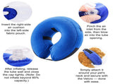 Inflatable Dog Cone Collar Alternative, Soft Dog Cone for Small Medium Large Dogs and Cats, Neck V1265-265-XL