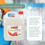 4L Commercial Cleaner Natural Bosisto's Eucalyptus Oil Floor Kitchen Bathroom V238-SUPDZ-28861311254608