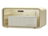 Tissue Box Cover Wall Mounted 2 in 1 Waterproof Tissue Holder Dispenser Box Cover for Bathroom V1294-YM0706-3112230049611