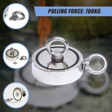 700Kg Salvage Strong Recovery Magnet Neodymium Hook Treasure Hunting Fishing V63-825001