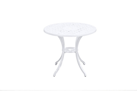 Remy Aluminium Table White V231-CAT-080 WHITE