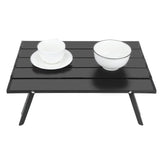 Mini Portable Aluminium Alloy Folding Table Outdoor Camping BBQ Picnic Table Black V1294-YM0901-3111200232911
