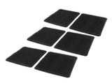 6 Pcs Chicken Nesting Box Pads PE Chicken Nesting Pads for Coop Chicken Egg Laying Accessory Black V1294-YM0706-3111230177311