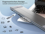 CHOETECH HUB-M48 7-in-1 Hub Foldable Laptop stand USB-C to HDMI 4K/USB-A/TF&SD/USB-C with PD V28-ELECHOHUBM48