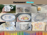 10 types of underglaze pencils, ceramic underglaze tools, and the most popular underglaze ceramic V1366-AZ2-W-14388