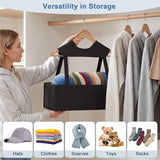 2Pcs Hat Organizer for Baseball Caps with Wooden Hanger, Stackable Closet Storage Holder Holds 15 V1369-AZ3-W-00363