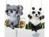 Cute Swing Panda Sloth Wind Chimes Home Door Window Balcony Hanging Bell Decor-Sloth V1263-JX-522