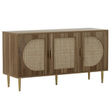 Artiss Buffet Sideboard 3 Doors - ANYA FUR-U-SIDE-RAT-03-WD-AB