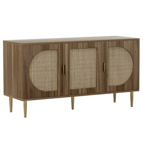 Artiss Buffet Sideboard 3 Doors - ANYA FUR-U-SIDE-RAT-03-WD-AB