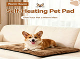 Khaki Self Heating Pet Pad XL Size 72*115cm Warm Dog Cat Mat V1221-XM-LB149-GM07