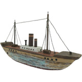 Handcrafted Ship Ornament 37cm V637-12807SHP