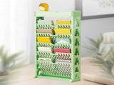 Book Rack Storage Bookshelf Small Storage Bookshelf Bookcase Large Capacity Easy Access for Living V1294-YM0901-3116230016116