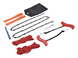 Hand Rope Chain Saw Efficient Both Sides Teeth Blades Folding Pocket Chainsaw for Tree Limb 53 Inch V1294-YM0523-3111220043511