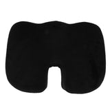 Office Chair Cushions Polyester Black Non Slip Bottom Comfortable Chair Pad for Computer Desk V1294-YM0901-3111230253311