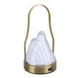 Portable Cordless Table Lamp Acrylic Iron LED 3 Modes Stepless Touch Dimmable USB Rechargeable V1294-YM0901-3119240052511