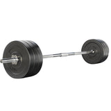 Everfit 68kg Barbell Set Weight Plates Bar Lifting Bench 168cm FIT-K-BB-SET-60KG