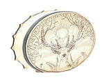 Large Shaman Drum Spirit Music Hand Drum with Drumstick Handmade Shaman Drum Home Decor V1294-YM0717-10353098