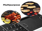 Portable Large Barbecue Charcoal Grill Stove Foldable Kebab Stainless Steel BBQ Grill With 2 Grill V985-PATIOBBQGRILL