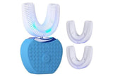 U-Shaped Electric Toothbrush 360-degree Sonic Cleaning Tooth Brush for Adults-pink V1263-JX-7493-2