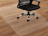 Office Chair Mat for Hard Wood Floors - 30"x48" Heavy Duty Anti-Slip Hardwood Floor Protector Rug V1258-DP02-C-1282