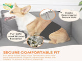Rooster Farms Male Dog Diapers Large 3Pk - Washable Reusable Nappies Hook/Loop V238-SUPDZ-41365725446224