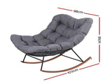 Gardeon Outdoor Rocking Chair Furniture Papasan Recliner Garden Patio Lounge Setting ODF-ROCK-ST-GE