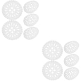 Plastic Dehydrator Sheets for Washer White 10Pcs Stable and Non-Harmful to Clothes V1369-AZ3-W-20828