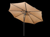 Centra 3M LED Outdoor Umbrella Base Stand Khaki OD1062-3M-KH