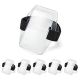 Arm Badge Holder - 18Pcs Armband ID Card Holder Waterproof Armband Badge with Adjustable Elastic V1366-AZ2-W-14468