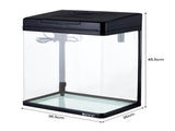 21L Complete Aquarium Kit With Bio Filter System LED Kit Curved Design MS-320