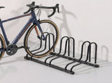 Weisshorn 3 Bike Floor Stand Rack Fits 20"-29" MTB Tires for Garage Storage BIKE-3-U-BK