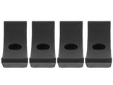 SWETRACE 4Pcs Small Dumbbell Rack Storage for Gym Accessories with Rectangular Shape and 15x5cm Size V1189-LWWAL-20260327-03774
