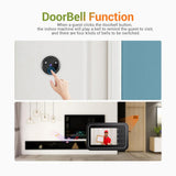 2.4 Digital Door Viewer With Night Vision Tf Card Slot Photo & Video Capture PRL-4741300ADE