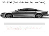 Silver 3M Universal Car Cover 170T Taffeta Fabric, All-Weather Protection for V888-ELOSUNG36793