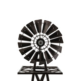 Garden Windmill 120cm Metal Ornaments Outdoor Decor Ornamental Wind Mill GWM-120CM-BR