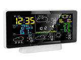 Smart Weather Clock 7.5inch Color Display Temperature Humidity Alarm Clock Wireless Weather Forecast V1294-YM0901-3111240139611