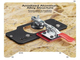 Original 35mm Concealed Hinge Jig Woodworking Dowel Cabinet Jig Woodworking Hole Drilling Guide V1192-AZ-W-10679