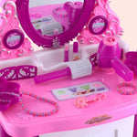 Keezi Kids Pretend Makeup Play Set Dressing Table Chair Girls Toys Children PLAY-MAKEUP-30