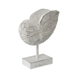 Handcrafted Shell Figurine On Base 26x27cm V637-33709SHL