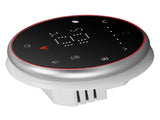 Smart Thermostat 1 Week Programmable LED Display Recessed Round Digital Thermostat AC95240V for V1294-YM0901-3114230117111